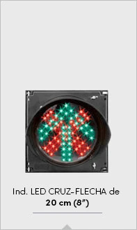 LED Cruz-Flecha de 20cm